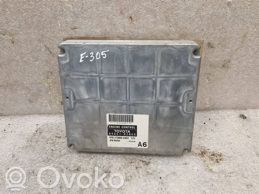 Toyota Corolla E120 E130 Engine control unit/module 
