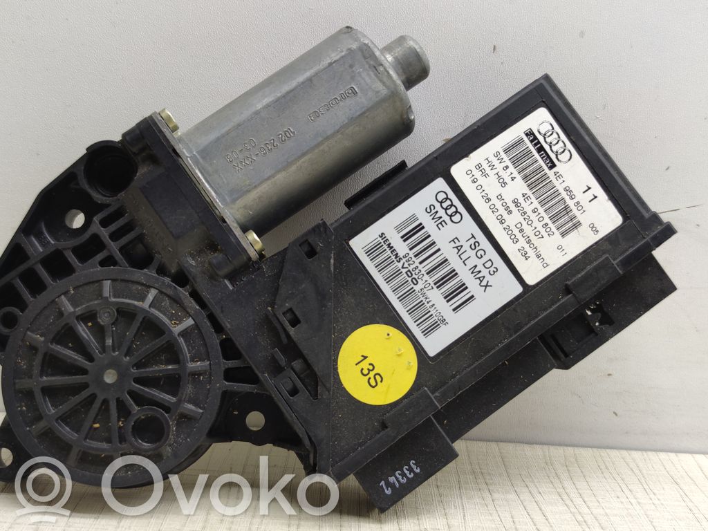 Audi A8 S8 D3 4E Front door window regulator motor 