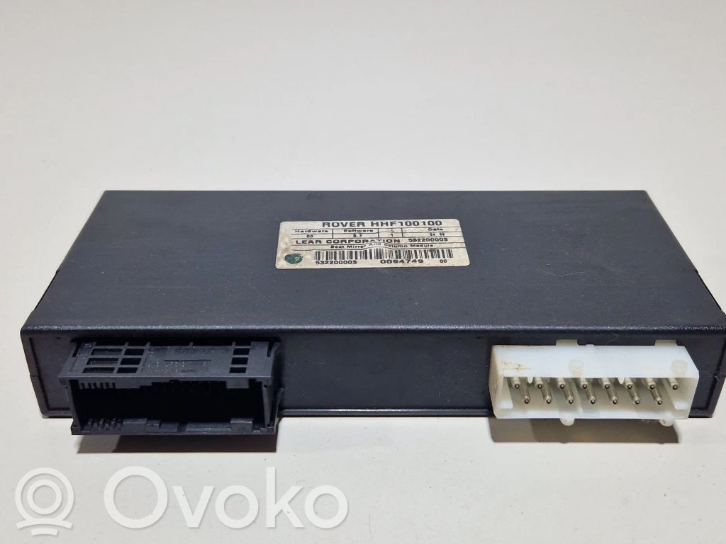 Rover 75 Muut ohjainlaitteet/moduulit 