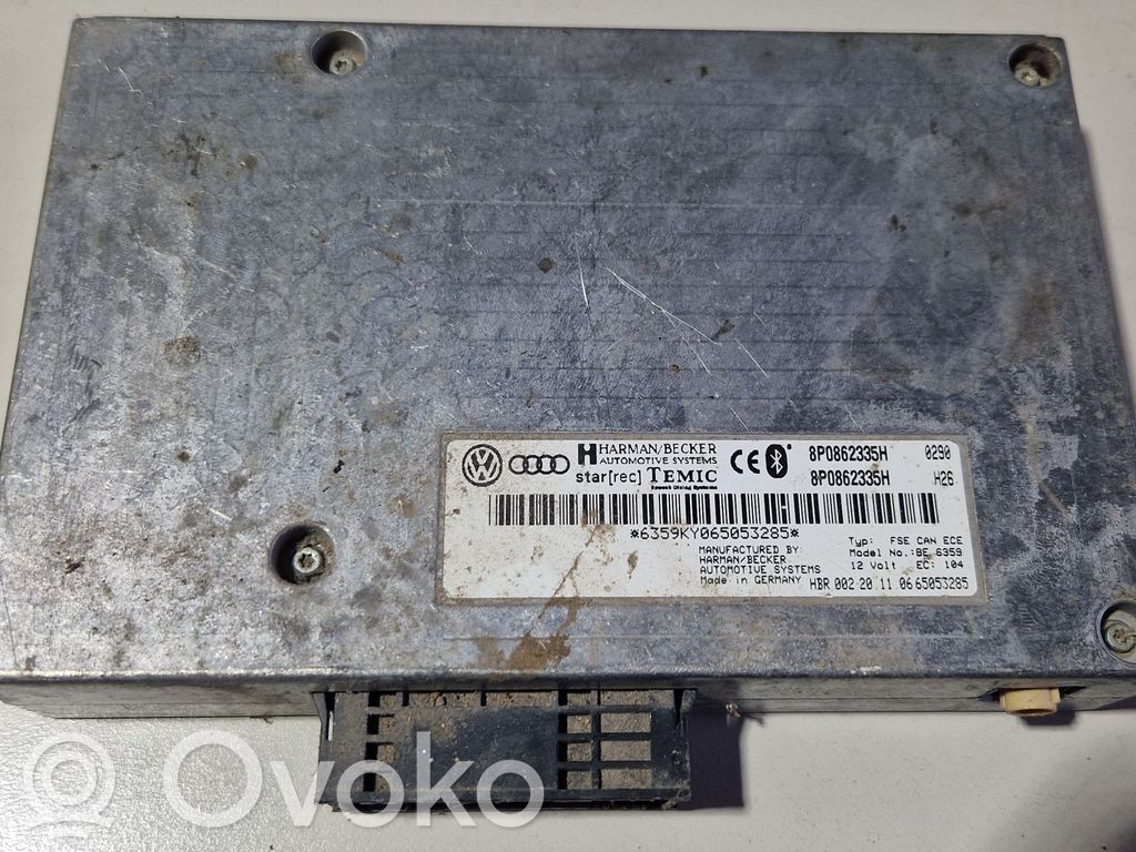 Audi A4 S4 B7 8E 8H Unidad de control/módulo de bluetooth 