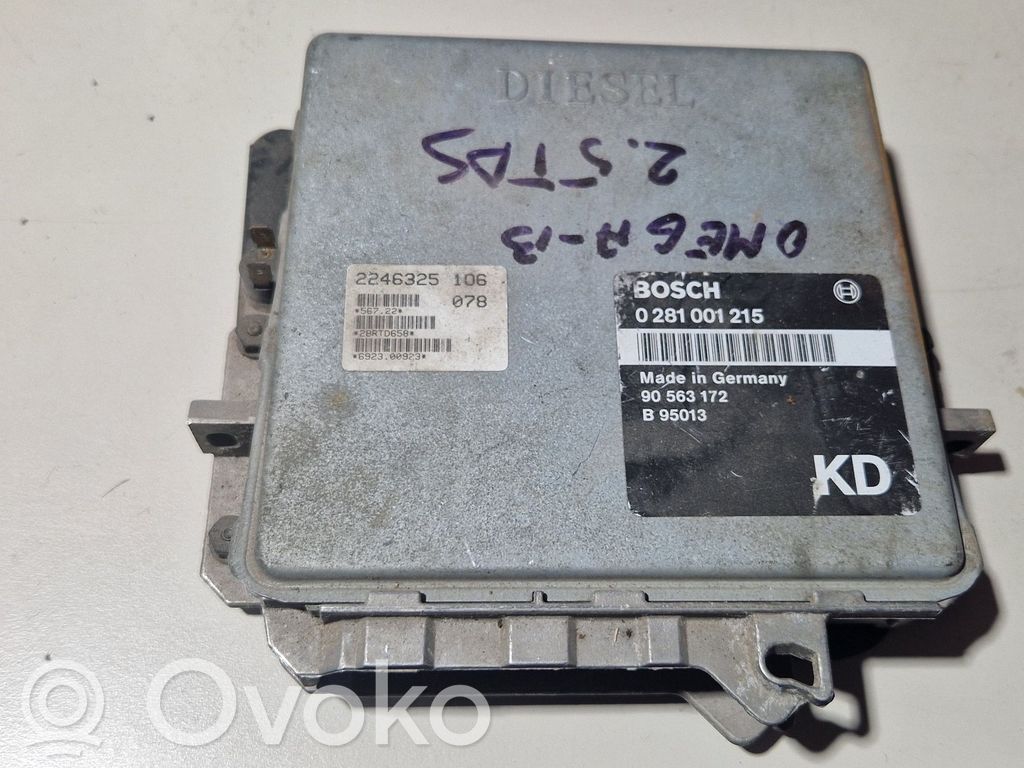 Opel Omega B1 Engine control unit/module 