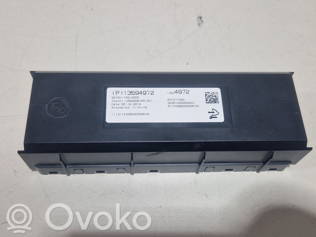 Opel Mokka Air conditioning/heating control unit 