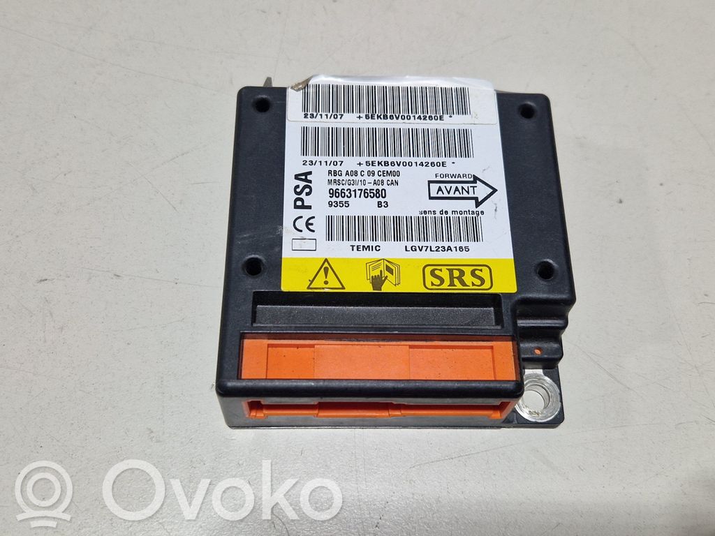 Peugeot 1007 Airbag control unit/module 