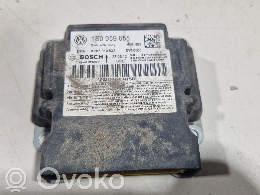 Volkswagen Up Airbag control unit/module 