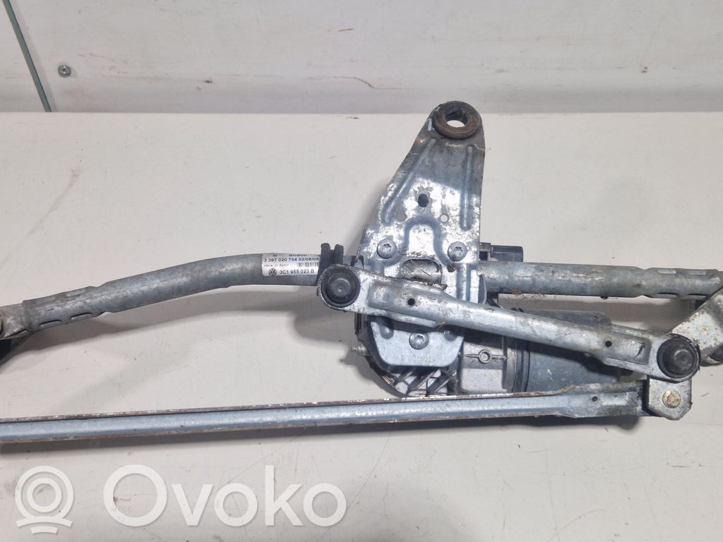 Volkswagen PASSAT B6 Mechanizm i silniczek wycieraczek szyby przedniej / czołowej 