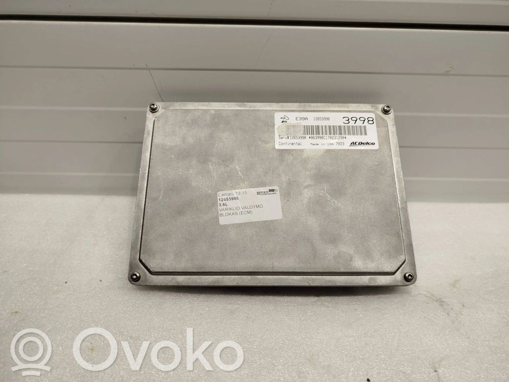 Chevrolet Camaro Engine control unit/module 