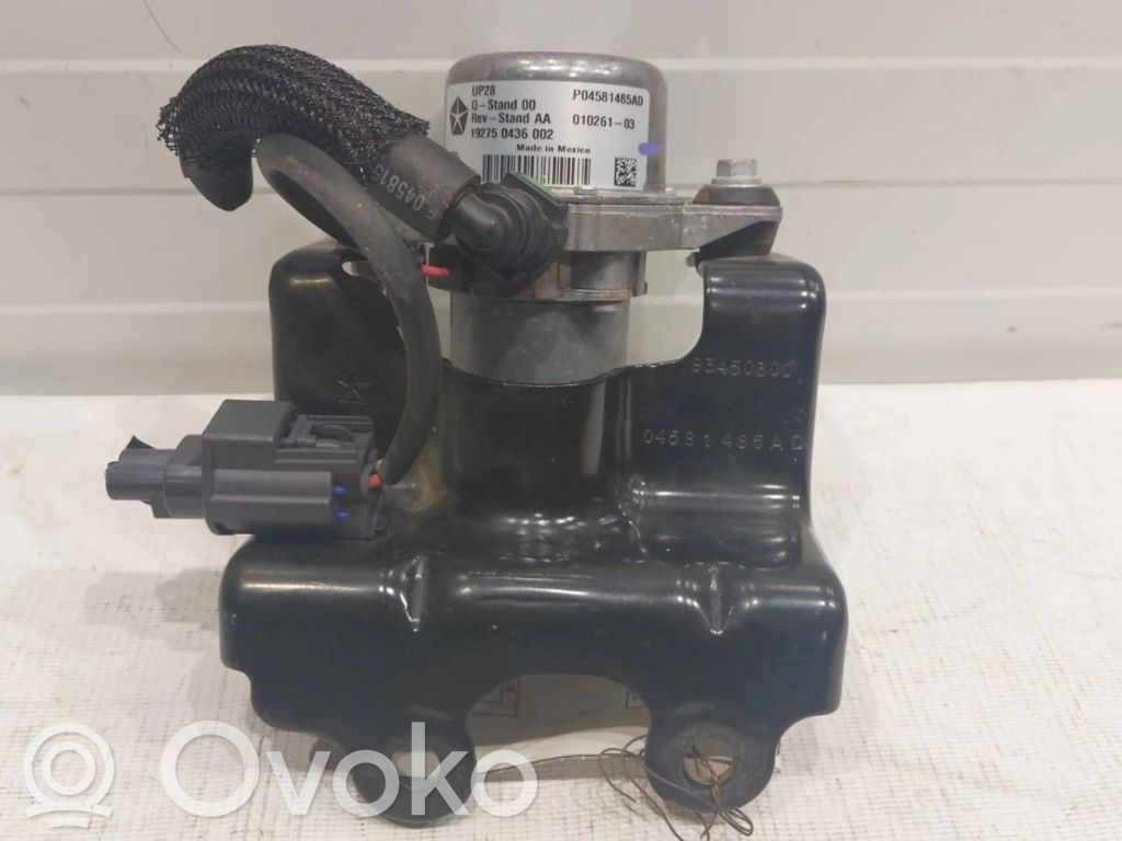 Vacuum pump   4581485AD,4581485AE