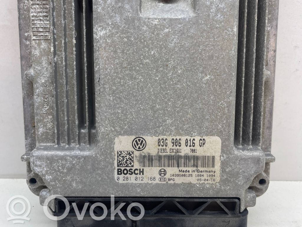 Volkswagen Caddy Engine control unit/module 