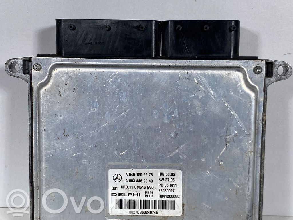 Mercedes-Benz E W211 Engine control unit/module 