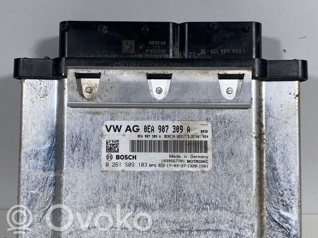 Moottorin ohjainlaite/moduuli   0EA907309A,0AA907309A,0261S09103