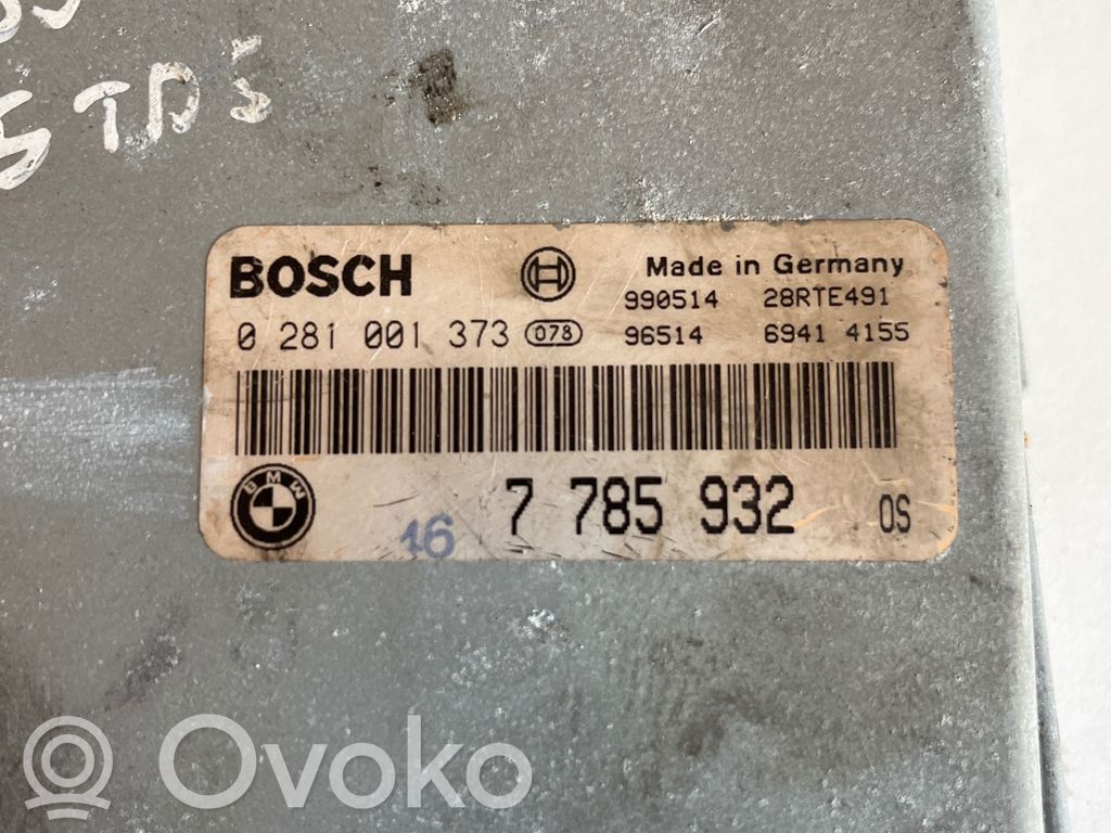 BMW 5 E39 Sterownik / Moduł ECU 
