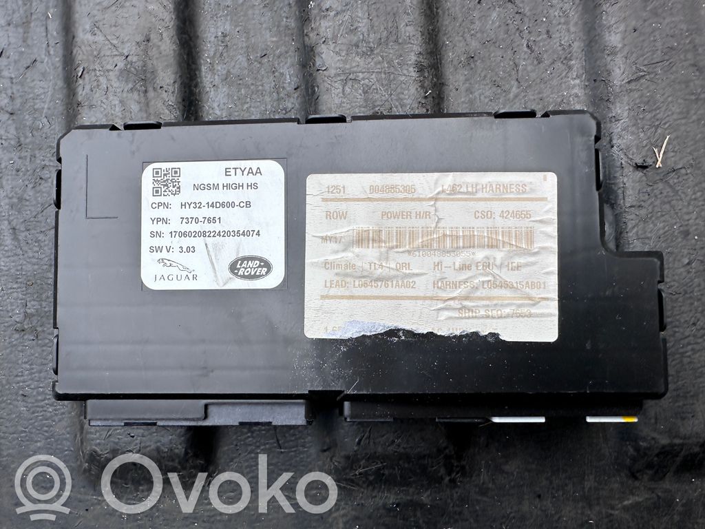 Land Rover Discovery 5 Module de commande de siège 