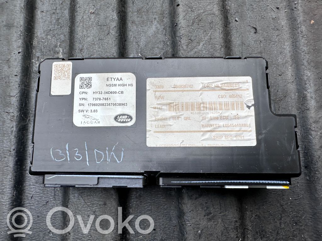 Land Rover Discovery 5 Module de commande de siège 
