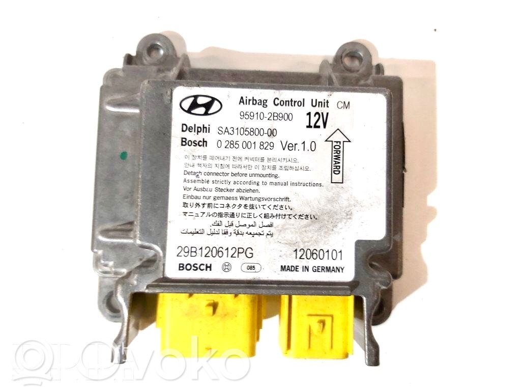 Hyundai Santa Fe Airbag control unit/module 