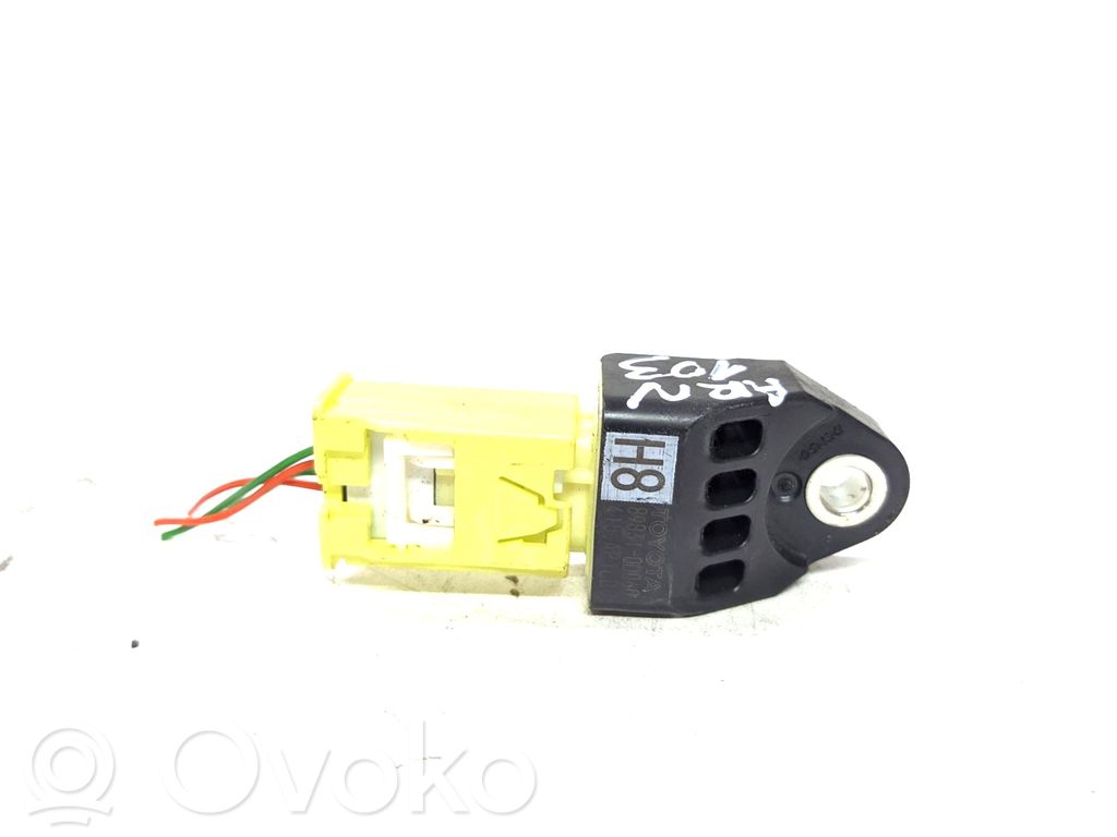 Toyota Yaris Sensor impacto/accidente para activar Airbag 