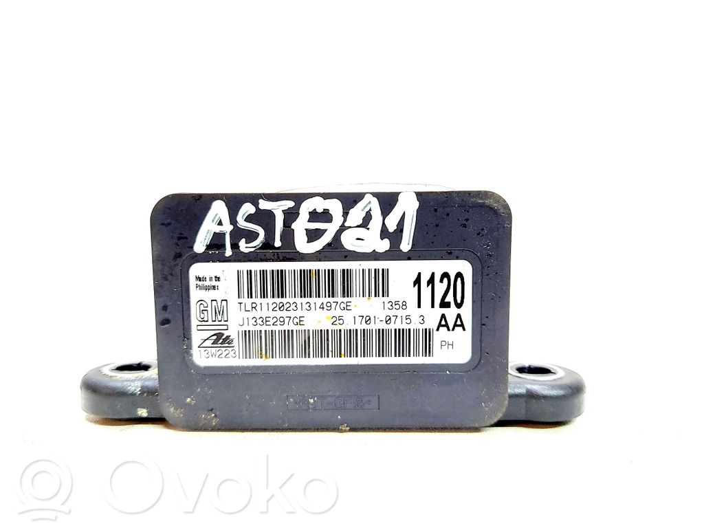 Opel Astra J ESP (stabilumo sistemos) daviklis (išilginio pagreičio daviklis) 