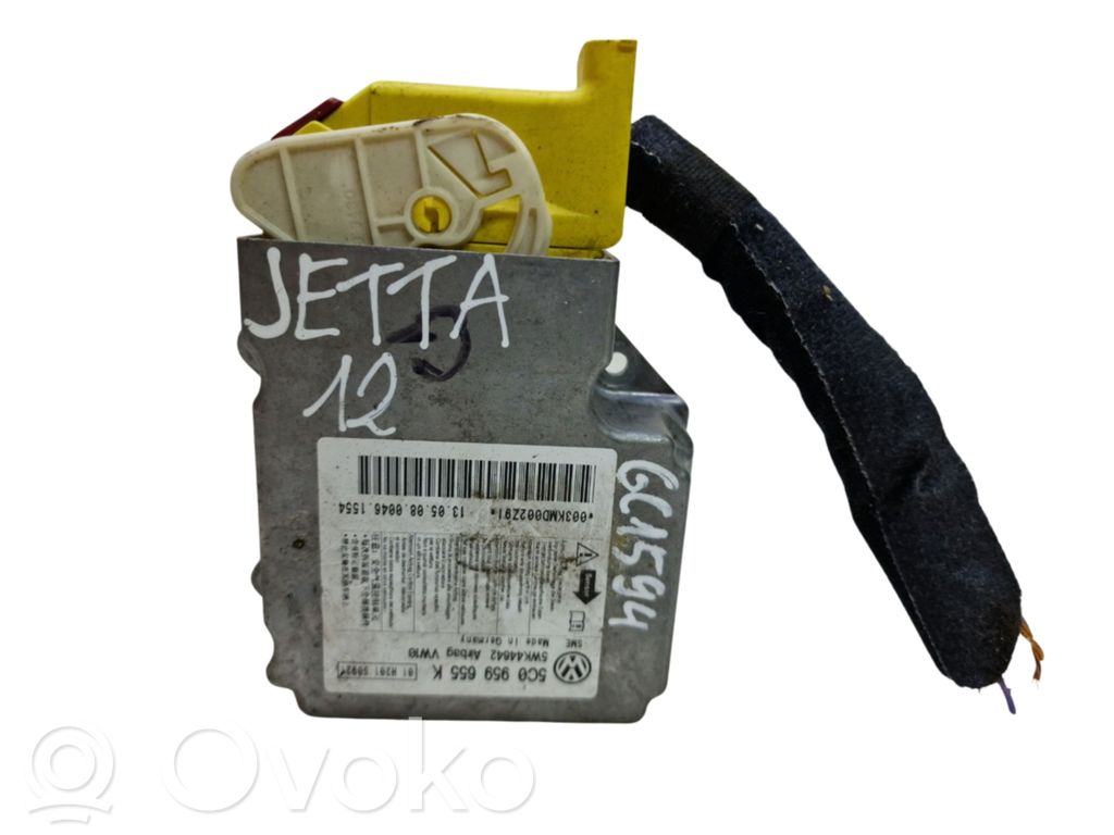 Volkswagen Jetta VI Sterownik / Moduł Airbag 