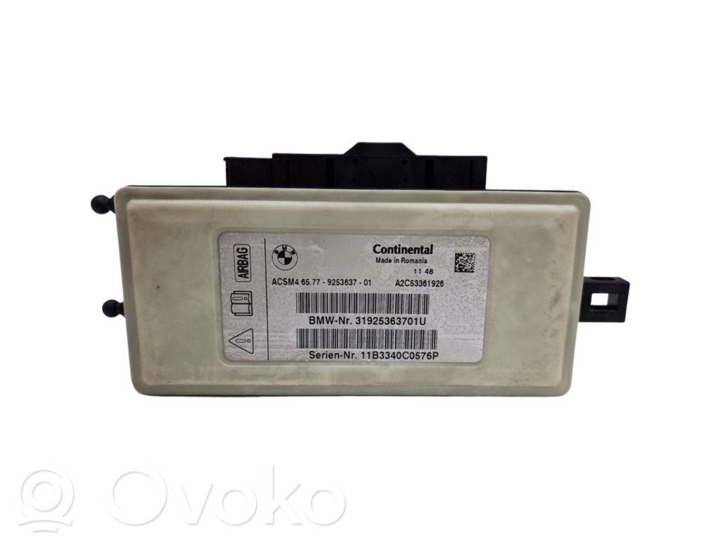 BMW 5 F10 F11 Airbag control unit/module 