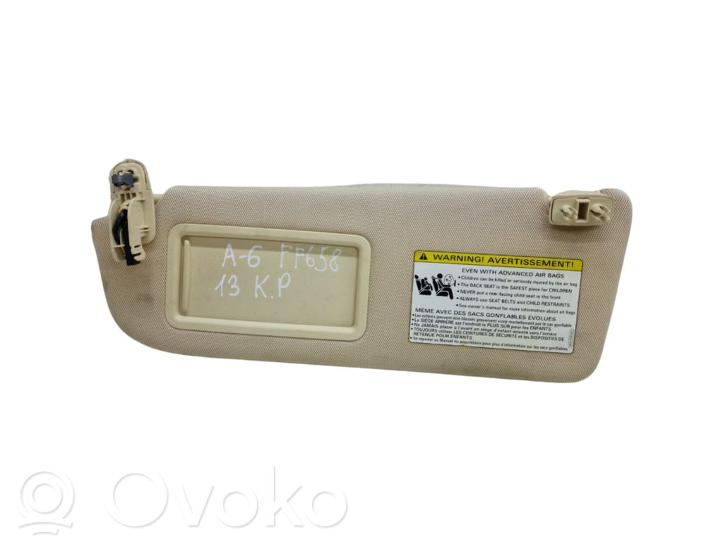 Audi A6 S6 C7 4G Sun visor 