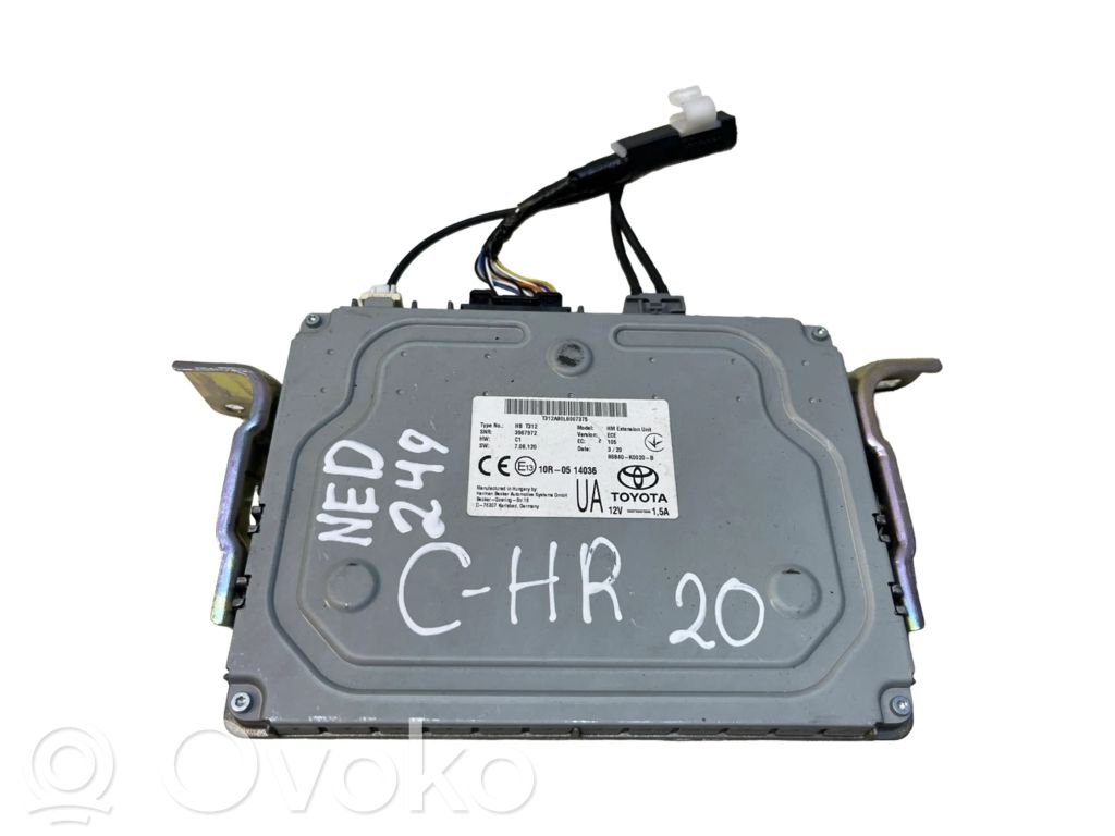 Toyota C-HR I Unité / module navigation GPS 