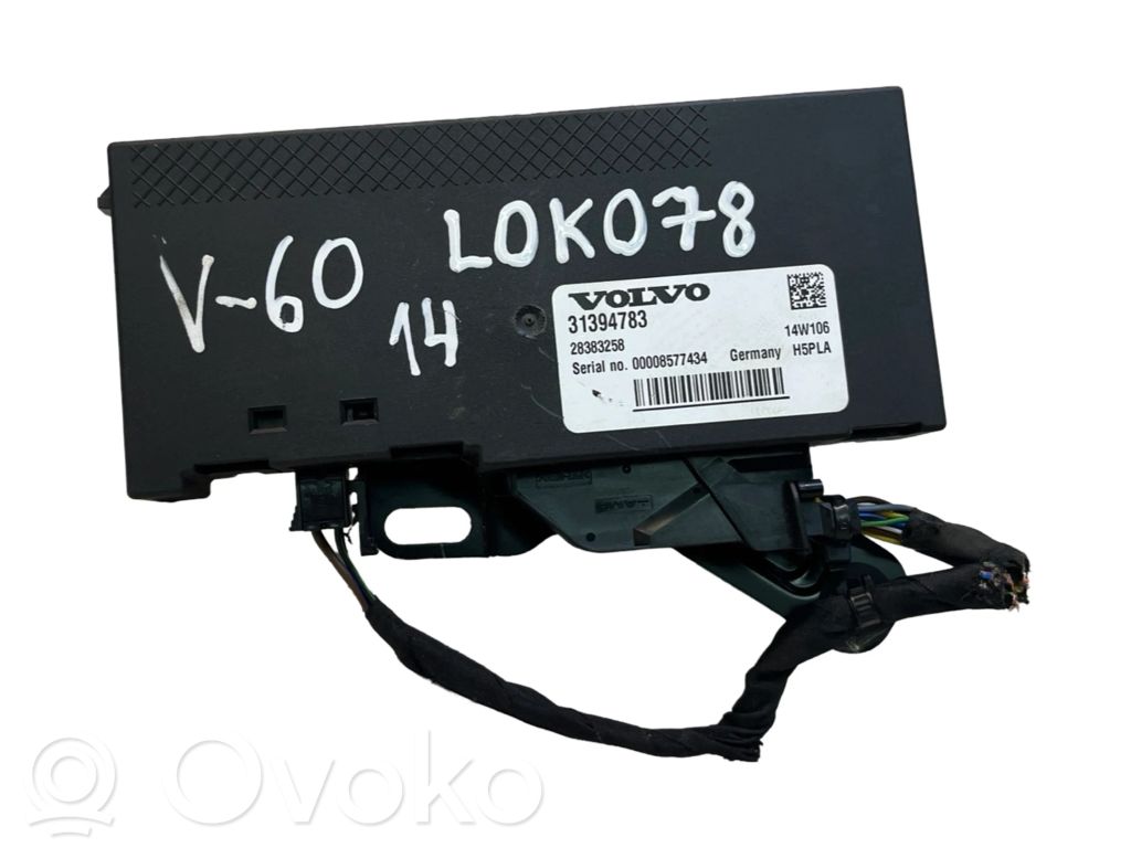 GPS navigation control unit/module   31394783,30659847