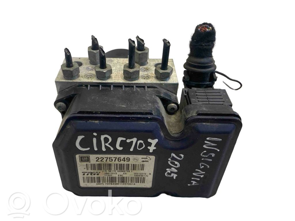 Opel Insignia A ABS Pump 