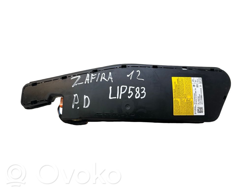 Opel Zafira C Poduszka powietrzna Airbag fotela 