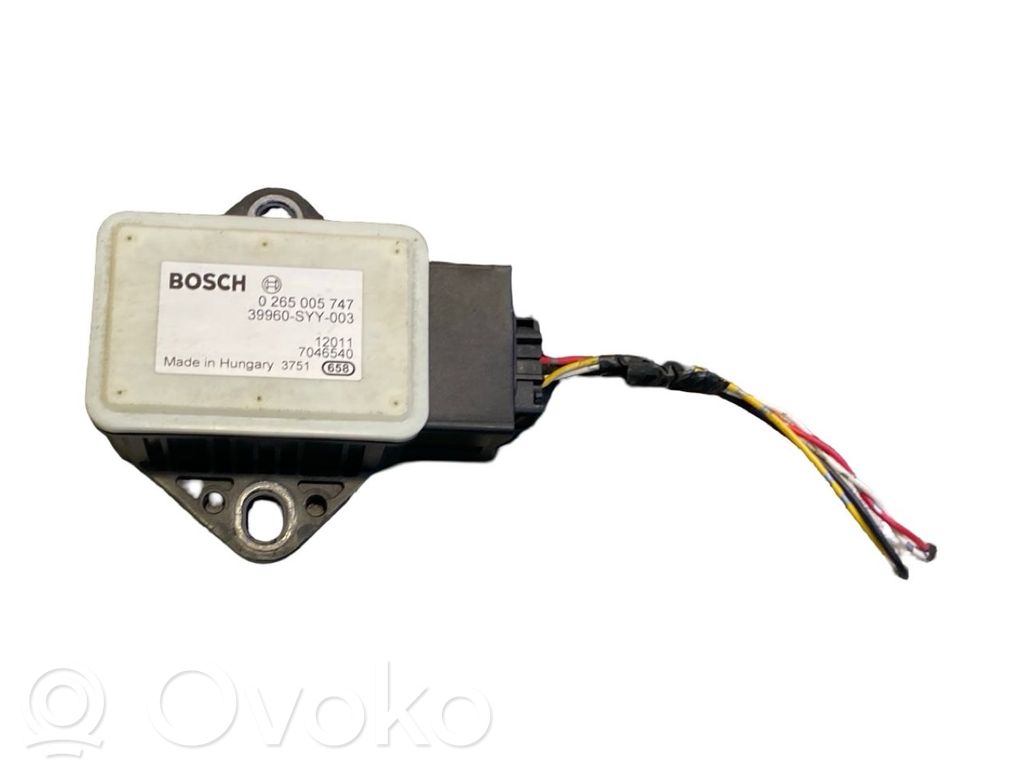 Honda CR-V Sensor ESP de aceleración de frecuencia del intermitente 