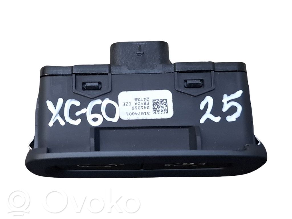 Tailgate/boot open switch button   31674801