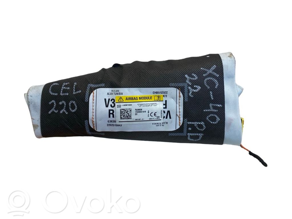Poduszka powietrzna Airbag fotela   P32288538,624758700,2202510843