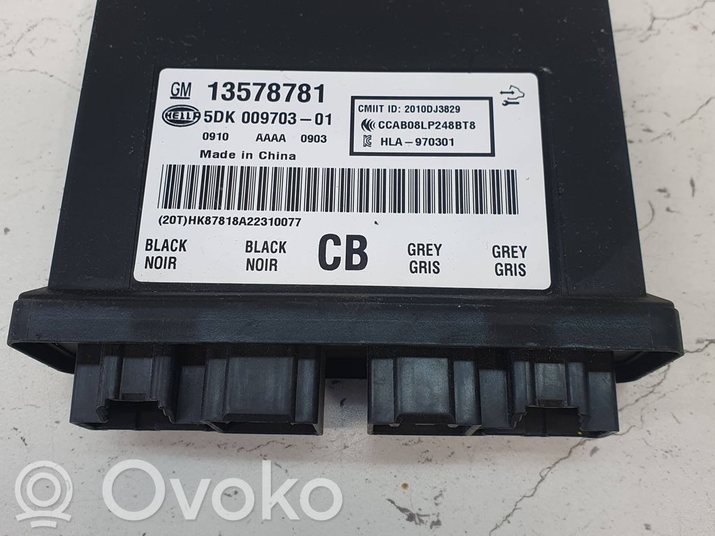 Chevrolet Volt I Module de contrôle sans clé Go 