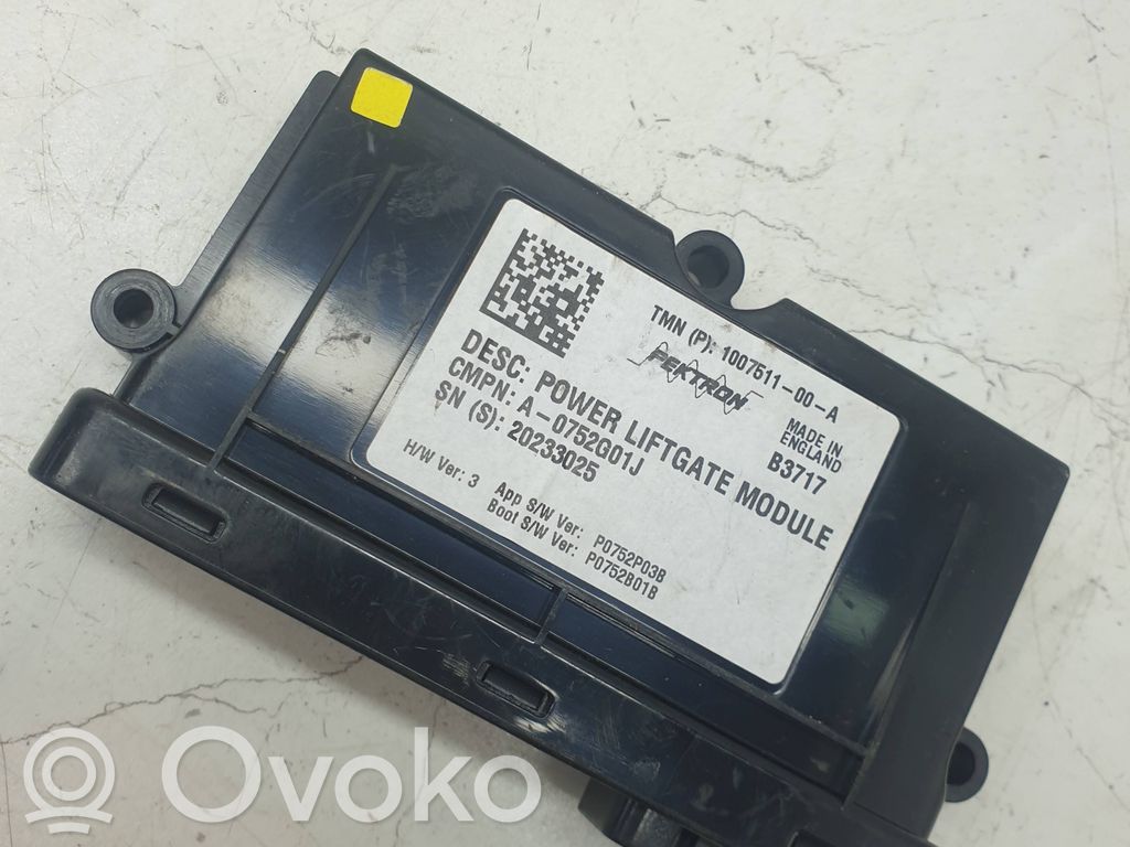 Tailgate/trunk control unit/module   100751100A,100751100,1007511,100751100A