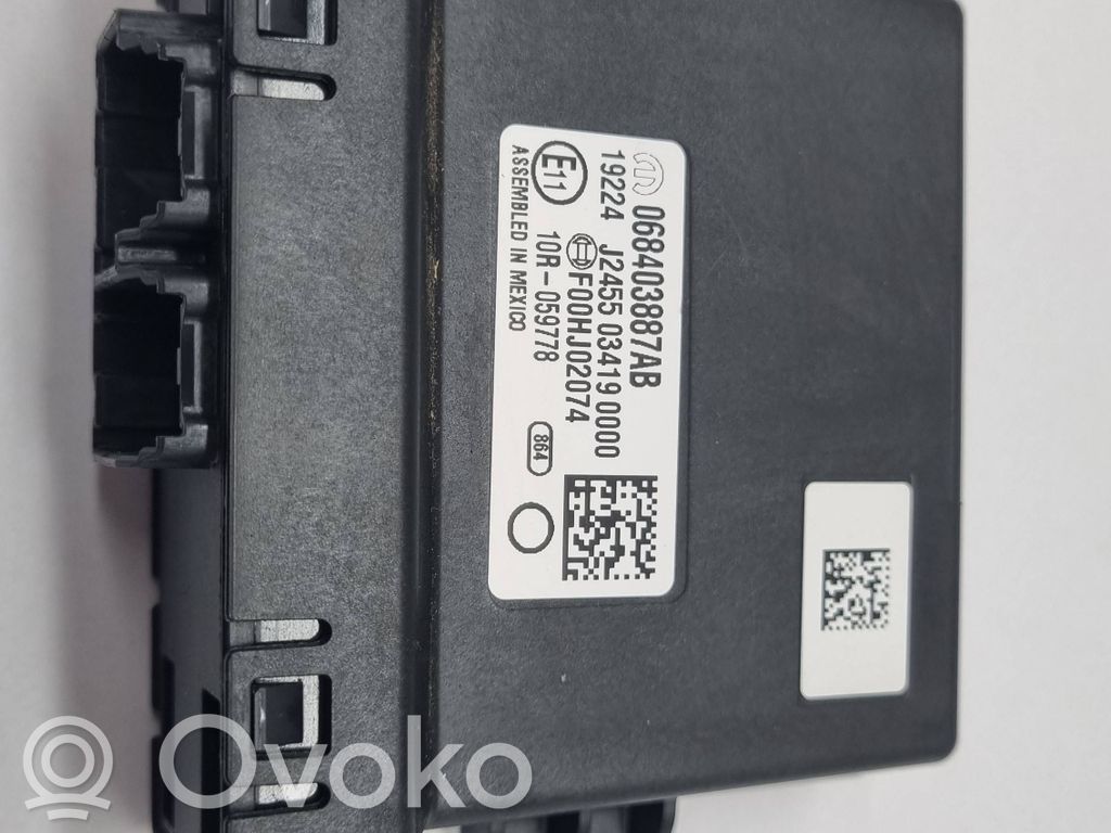 Dodge Charger Unitate/modul de comandă parcare PDC 