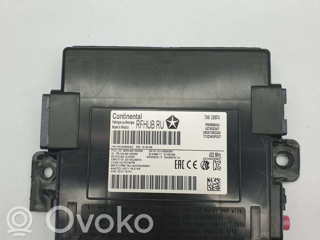 Chrysler Pacifica Beraktės sistemos KESSY (keyless) valdymo blokas/ modulis 