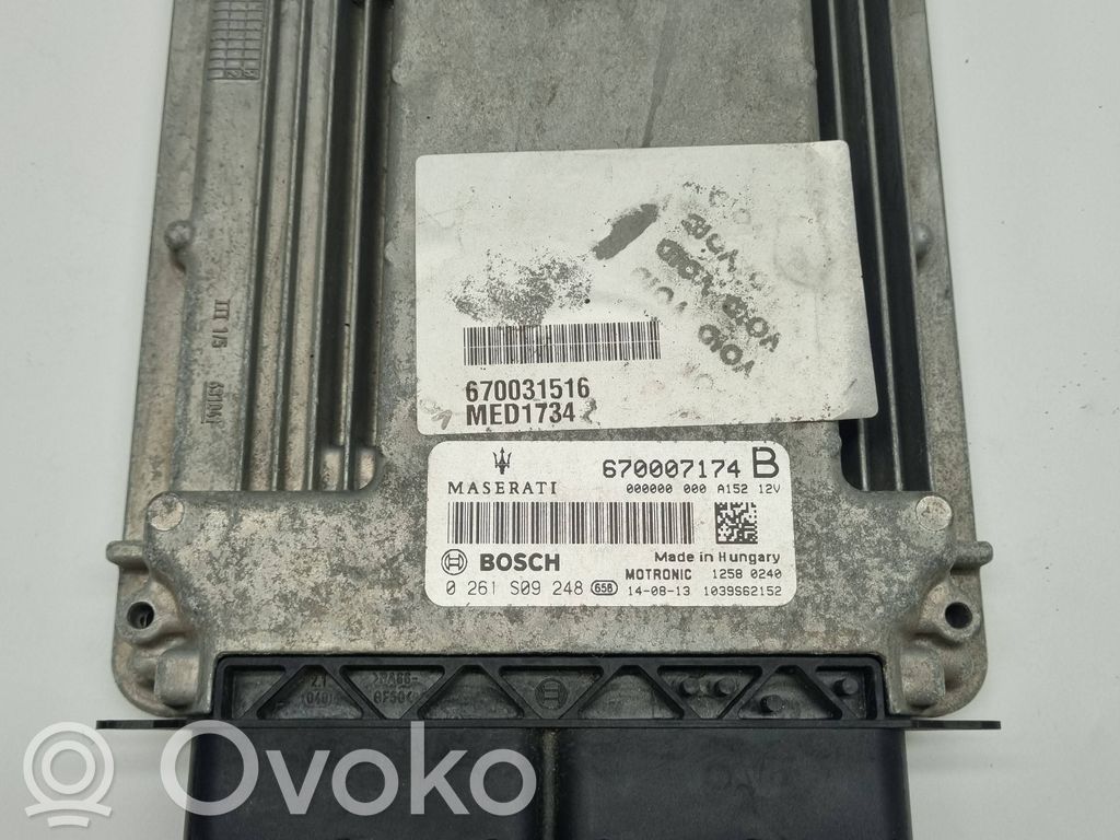 Maserati Ghibli Engine control unit/module 