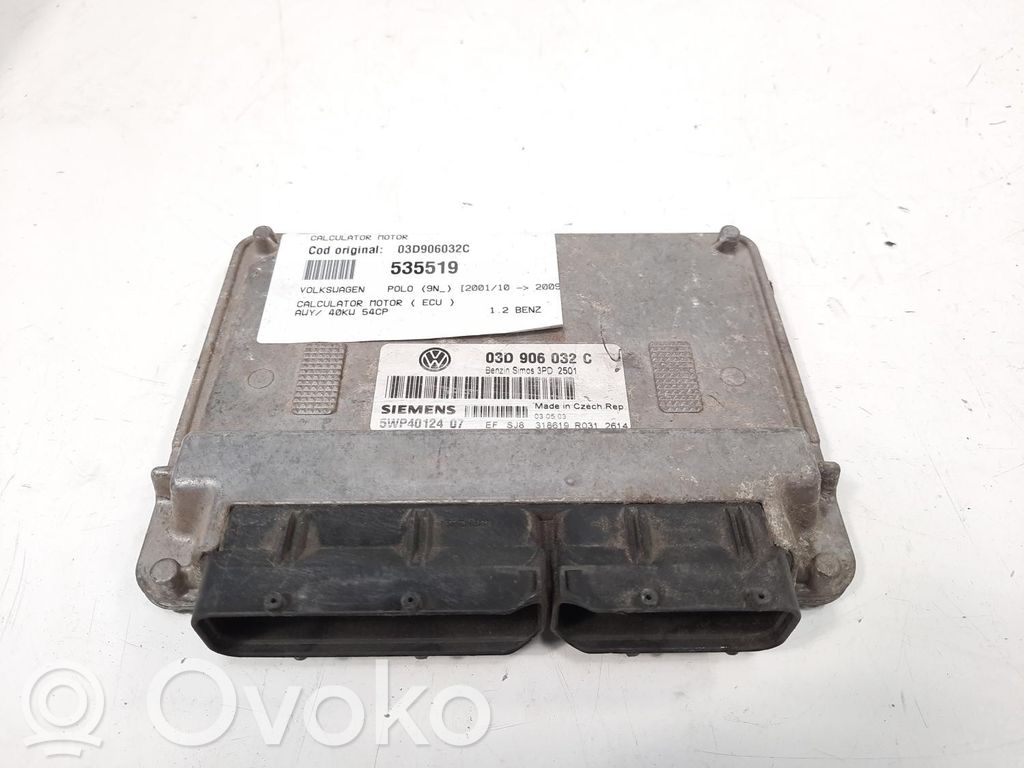 Volkswagen Polo Moottorin ohjainlaite/moduuli (käytetyt)
