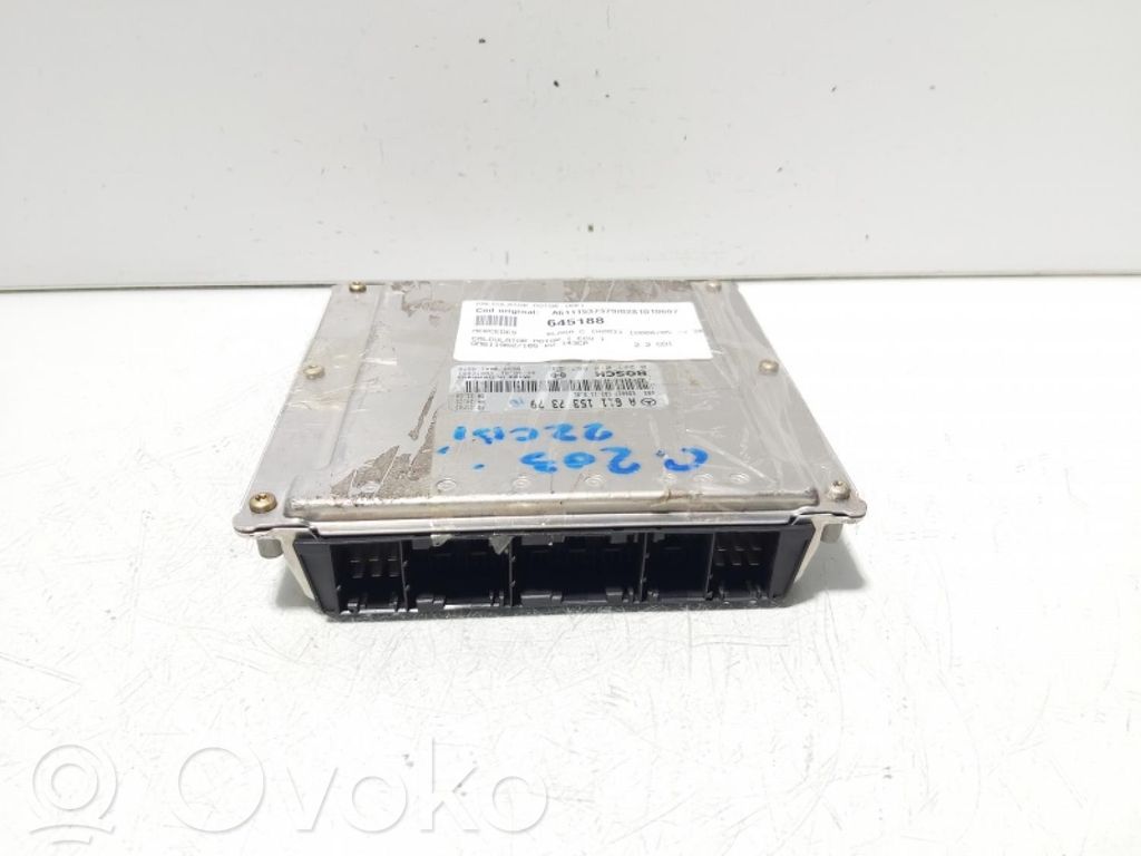 Mercedes-Benz C W203 Unité de commande, module ECU de moteur 