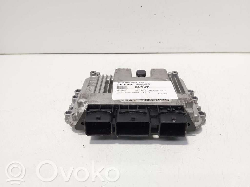 Citroen C5 Unité de commande, module ECU de moteur 