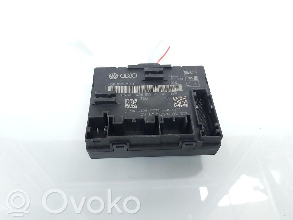 Audi A6 S6 C7 4G Centralina/modulo portiere