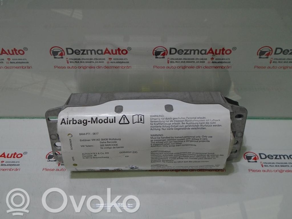 Skoda Octavia Mk2 (1Z) Ohjauspyörän turvatyyny 