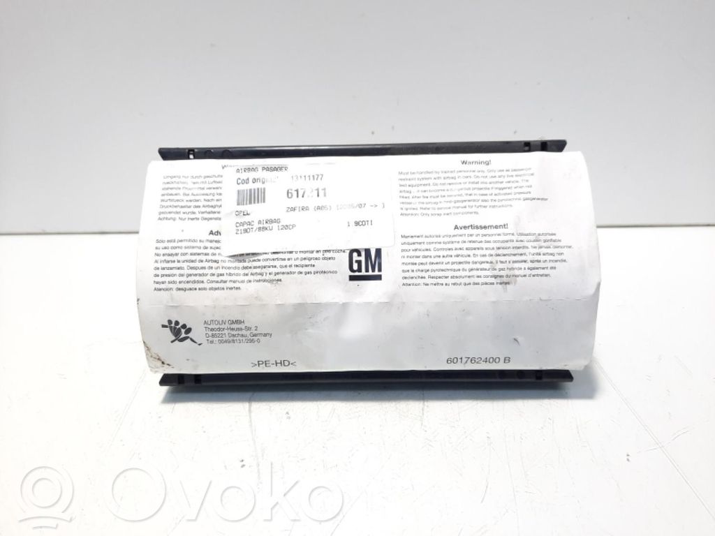 Opel Zafira B Airbag de volant 