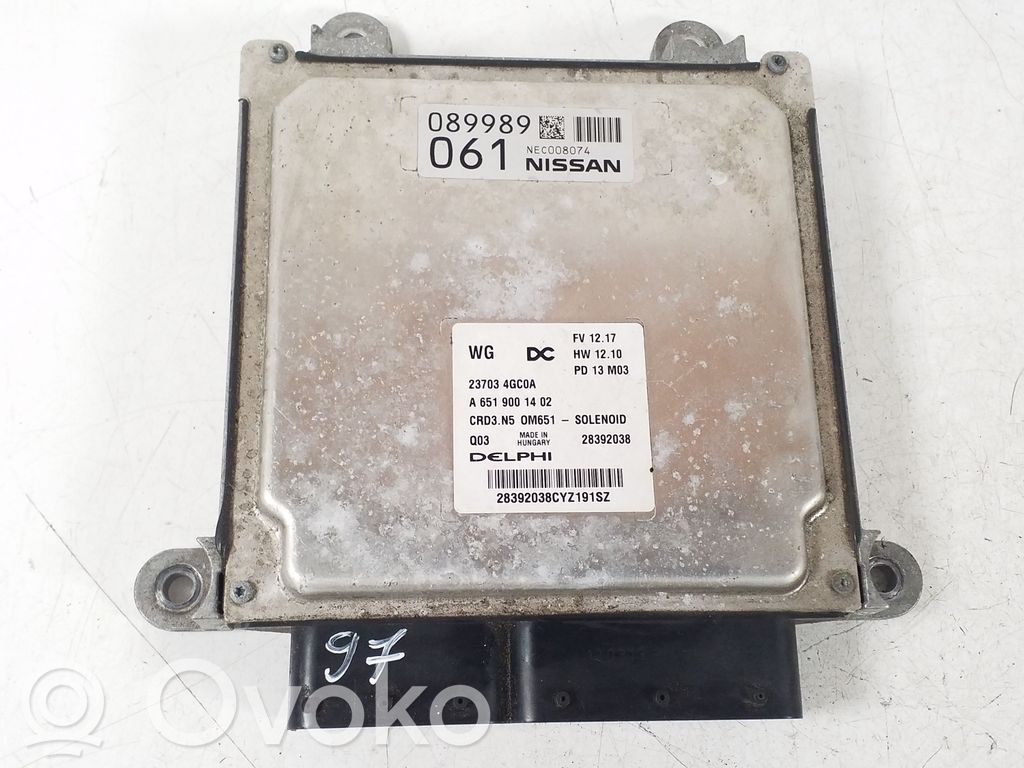 Infiniti Q50 Engine control unit/module 