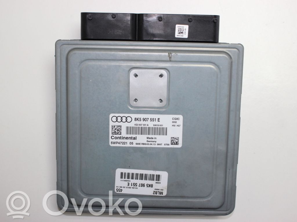 Audi A4 S4 B8 8K Engine control unit/module 