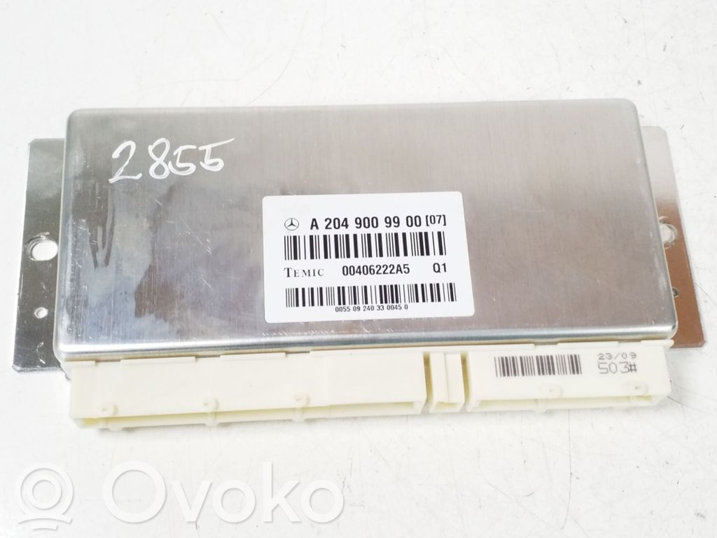 Mercedes-Benz E C207 W207 Autres unités de commande / modules 