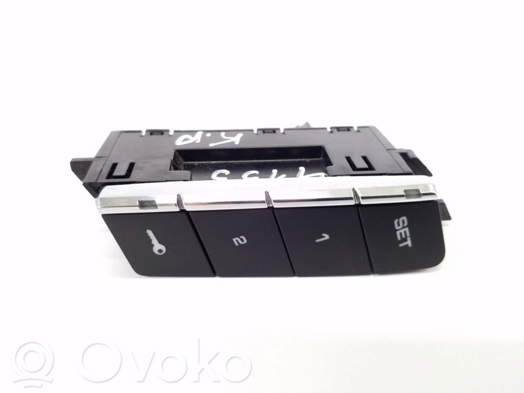 Porsche Cayenne (92A) Interruptor de control del asiento 