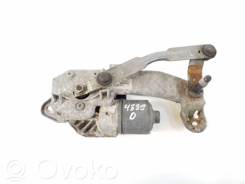 Mercedes-Benz S W221 Mechanizm wycieraczek szyby przedniej / czołowej 