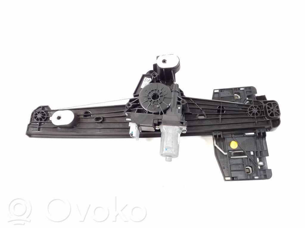 Opel Corsa F Mechanizm podnoszenia szyby tylnej bez silnika 
