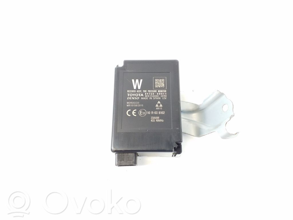 Toyota Yaris Tire pressure control unit 