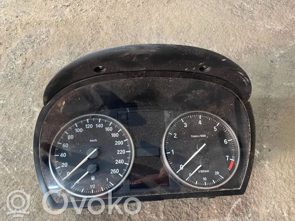 BMW 3 E90 E91 Speedometer (instrument cluster) 