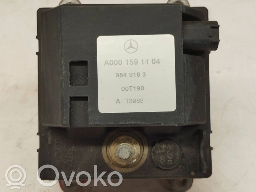 Mercedes-Benz E W210 Podgrzewacz płynu chłodzącego 